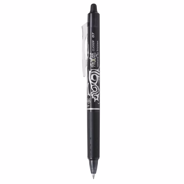 BOLIGRAFO BORRABLE PILOT FRIXION CLIP NEGRO