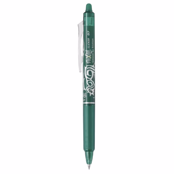 BOLIGRAFO BORRABLE PILOT FRIXION CLIP VERDE