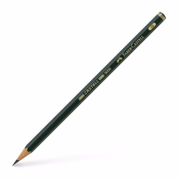 LAPIZ FABER CASTELL 9000 2B