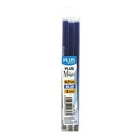 RECAMBIO BOLIGRAFO BORRABLE PLUS OFFICE PACK 3 AZUL