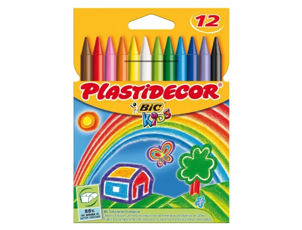 CERAS PLASTIDECOR 12 UD.