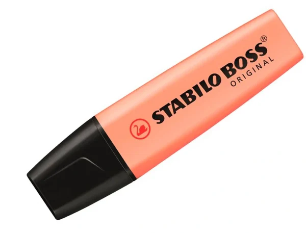 FLUORESCENTE STABILO BOSS NARANJA PASTEL