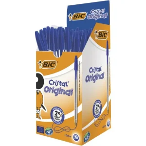 BOLIGRAFO BIC CRISTAL 50 UD. AZUL