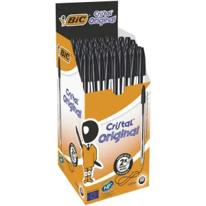BOLIGRAFO BIC CRISTAL 50 UD. NEGRO