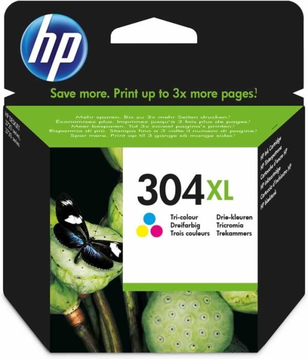 CARTUCHO INK-JET HP 304XL N9K07AE COLOR