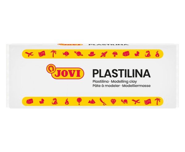 PLASTILINA JOVI 150GR BLANCA