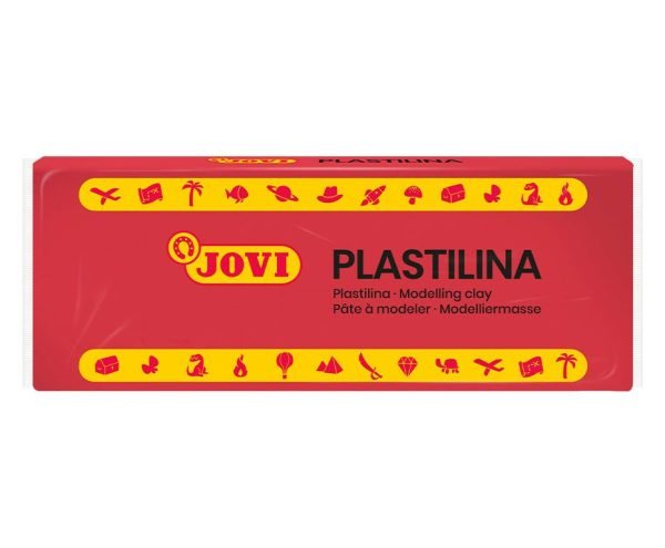 PLASTILINA JOVI 150GR ROJA