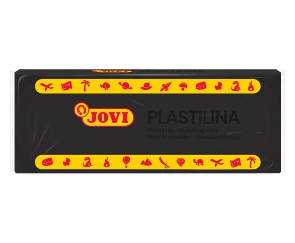 PLASTILINA JOVI 150GR NEGRA