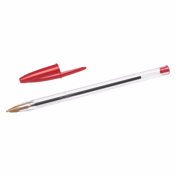 BOLIGRAFO BIC CRISTAL ORIGINAL ROJO