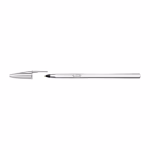 BOLIGRAFO BIC PLATEADO NEGRO