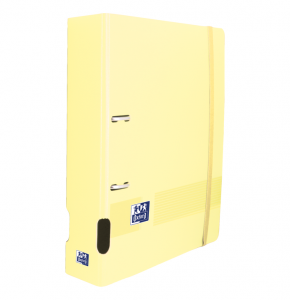 ARCHIVADOR DE PALANCA OXFORD AMARILLO PASTEL
