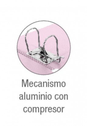 ARCHIVADOR DE PALANCA OXFORD MORADO PASTEL - Imagen 2