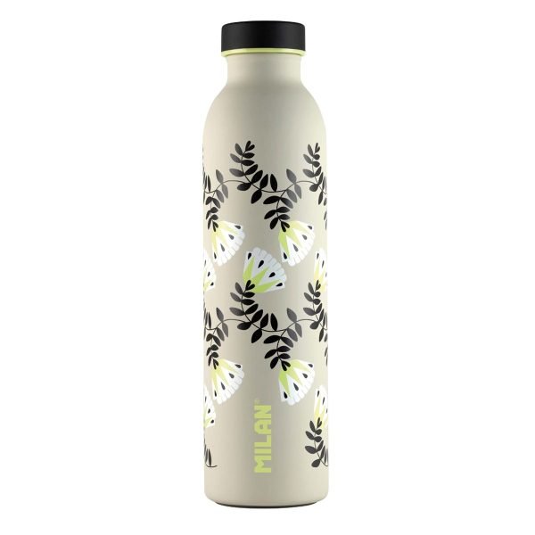 BOTELLA ISOTERMICA MILAN 591ML ESTAMPADO FLORAL