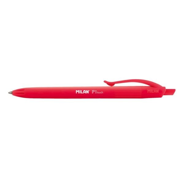 BOLIGRAFO C/ 25 UNID. MILAN TOUCH P1 ROJO - Imagen 2