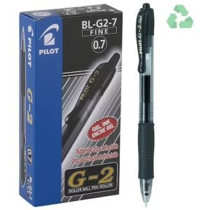 BOLIGRAFO C/ 12 UNID. PILOT G-2 NEGRO