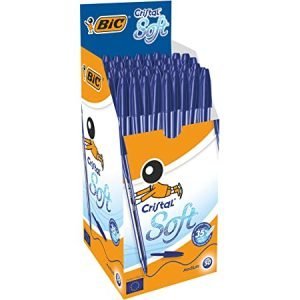 BOLIGRAFO BIC CRISTAL SOFT 50 UD. AZUL