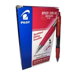 BOLIGRAFO C/ 12 UNID. PILOT SUPERGRIP ROJO