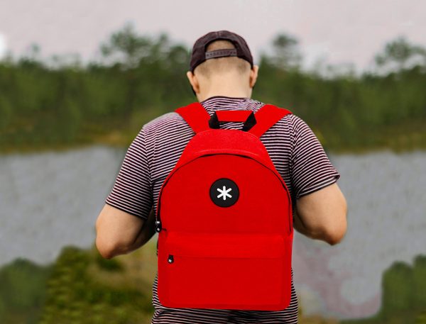 MOCHILA ANTARTIK BASIC ROJA - Imagen 9