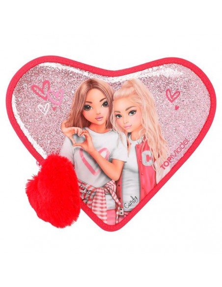 ESTUCHE FORMA CORAZON TOP MODEL