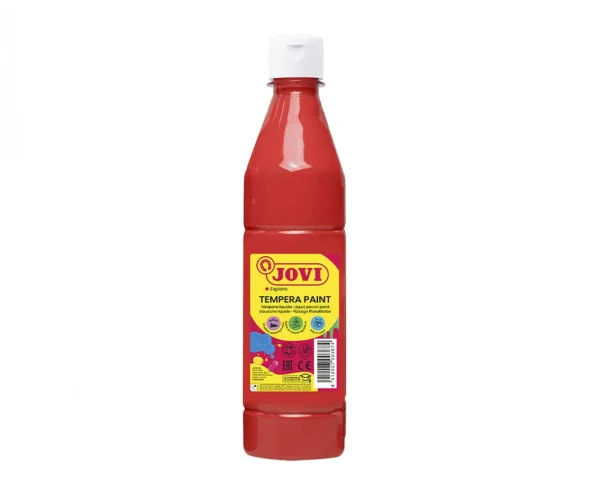 TEMPERA LIQUIDA JOVI 500ML ROJO