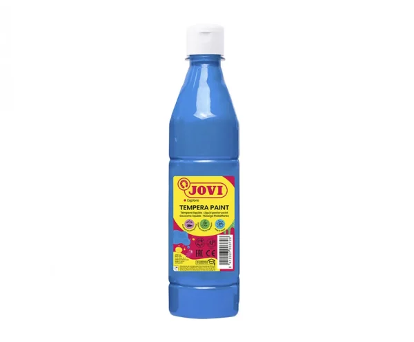 TEMPERA LIQUIDA JOVI 500ML AZUL