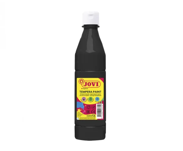 TEMPERA LIQUIDA JOVI 500ML NEGRO