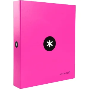 CARPETA 4 ANILLAS ANTARTIK 40MM ROSA