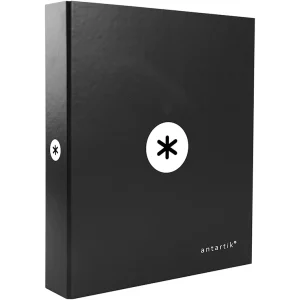 CARPETA 4 ANILLAS ANTARTIK 40MM NEGRO