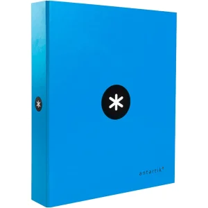 CARPETA 4 ANILLAS ANTARTIK 40MM AZUL