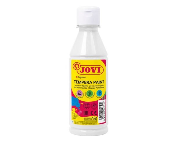 TEMPERA LIQUIDA JOVI 250ML BLANCA