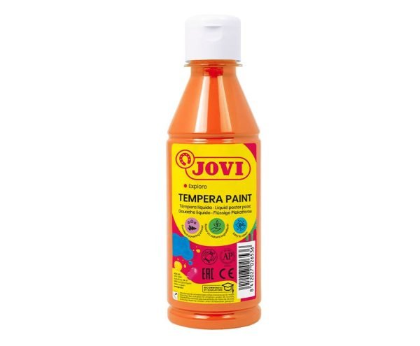TEMPERA LIQUIDA JOVI 250ML NARANJA