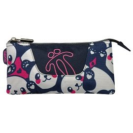 ESTUCHE TOTTO TRIPLE OSO PANDA