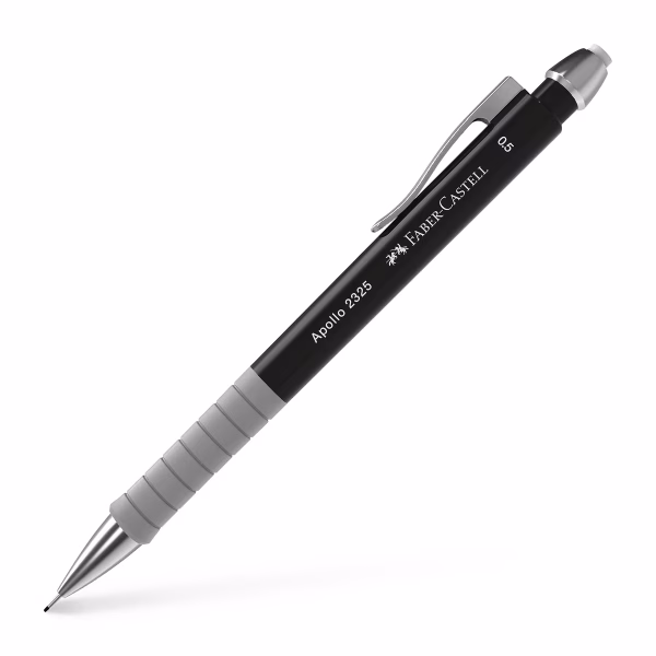 PORTAMINAS FABER CASTELL 0,7MM NEGRO