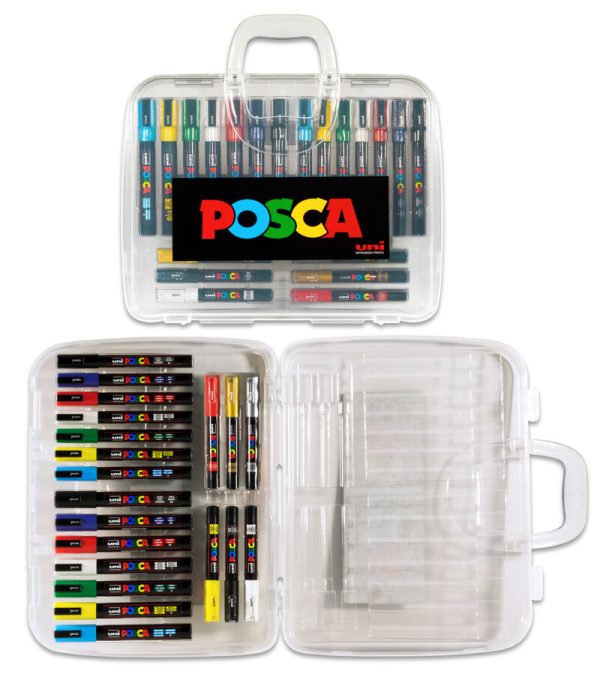 ROTULADOR POSCA MALETIN 20 PIEZAS - Imagen 2