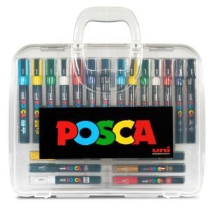 ROTULADOR POSCA MALETIN 20 PIEZAS