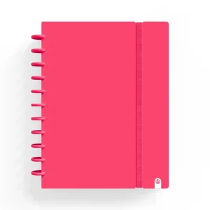 CUADERNO CARCHIVO INGENIOX A4 CUADROS INTENSO ROJO