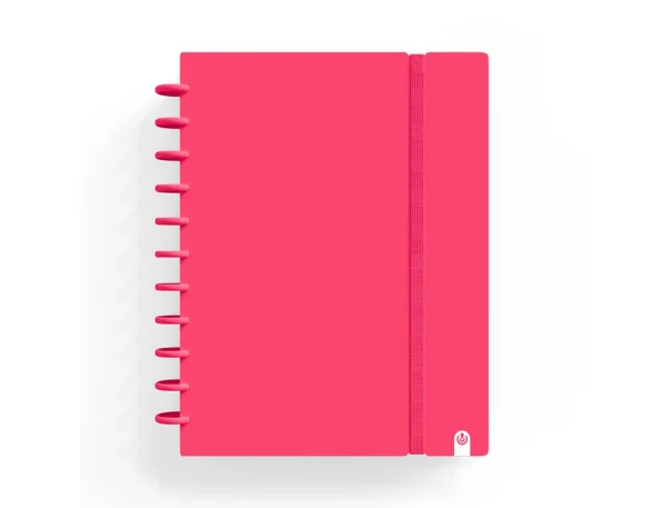 CUADERNO CARCHIVO INGENIOX A4 CUADROS INTENSO ROJO