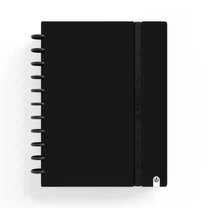 CUADERNO CARCHIVO INGENIOX A5 CUADROS INTENSO NEGRO