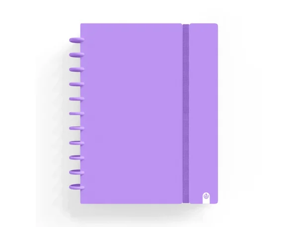 CUADERNO CARCHIVO INGENIOX A5 CUADROS INTENSO MORADO