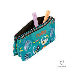 ESTUCHE TRIPLE TOTTO CAMALEÓN