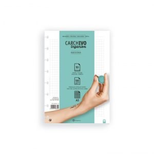 RECAMBIO CUADERNO CARCHIVO INGENIOX A5 CUADROS