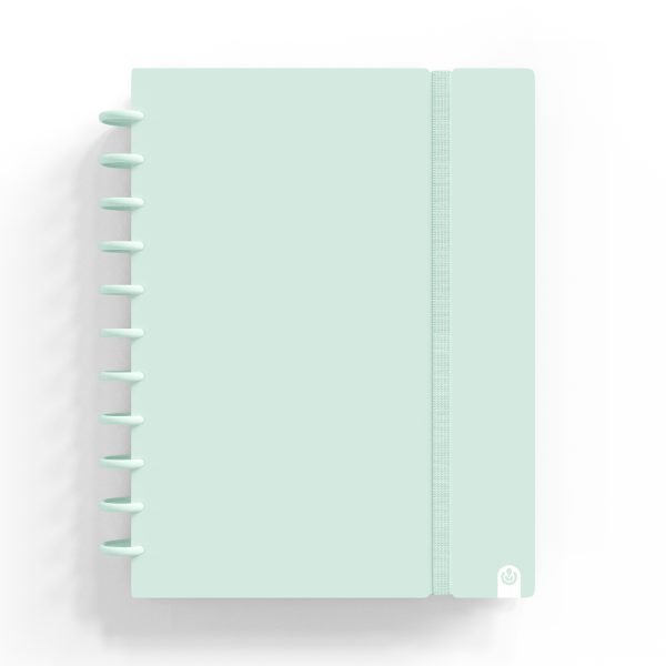 CUADERNO CARCHIVO INGENIOX A4 CUADROS PASTEL MENTA