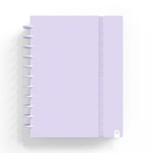 CUADERNO CARCHIVO INGENIOX A4 CUADROS PASTEL MALVA