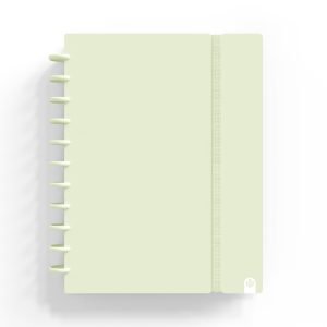 CUADERNO CARCHIVO INGENIOX A4 CUADROS PASTEL VERDE