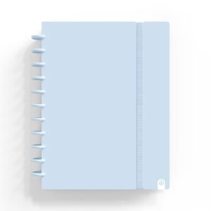 CUADERNO CARCHIVO INGENIOX A4 CUADROS PASTEL AZUL