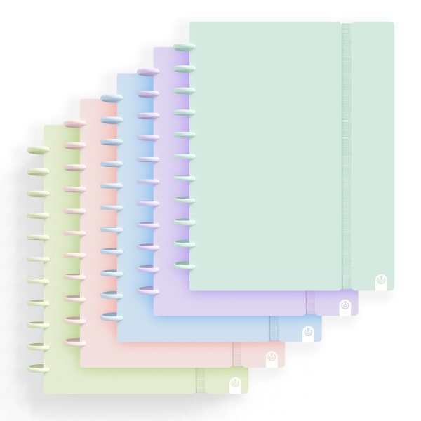CUADERNO CARCHIVO INGENIOX A5 CUADROS PASTEL MENTA - Imagen 4