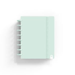 CUADERNO CARCHIVO INGENIOX A5 CUADROS PASTEL MENTA