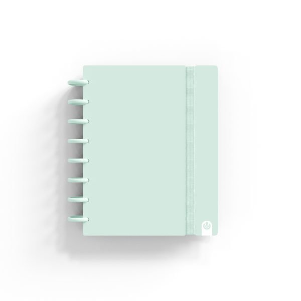 CUADERNO CARCHIVO INGENIOX A5 CUADROS PASTEL MENTA