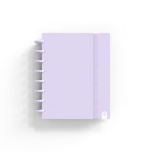 CUADERNO CARCHIVO INGENIOX A5 CUADROS PASTEL MALVA