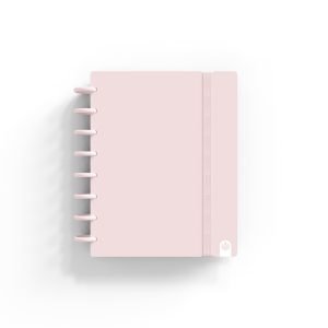 CUADERNO CARCHIVO INGENIOX A5 CUADROS PASTEL ROSA